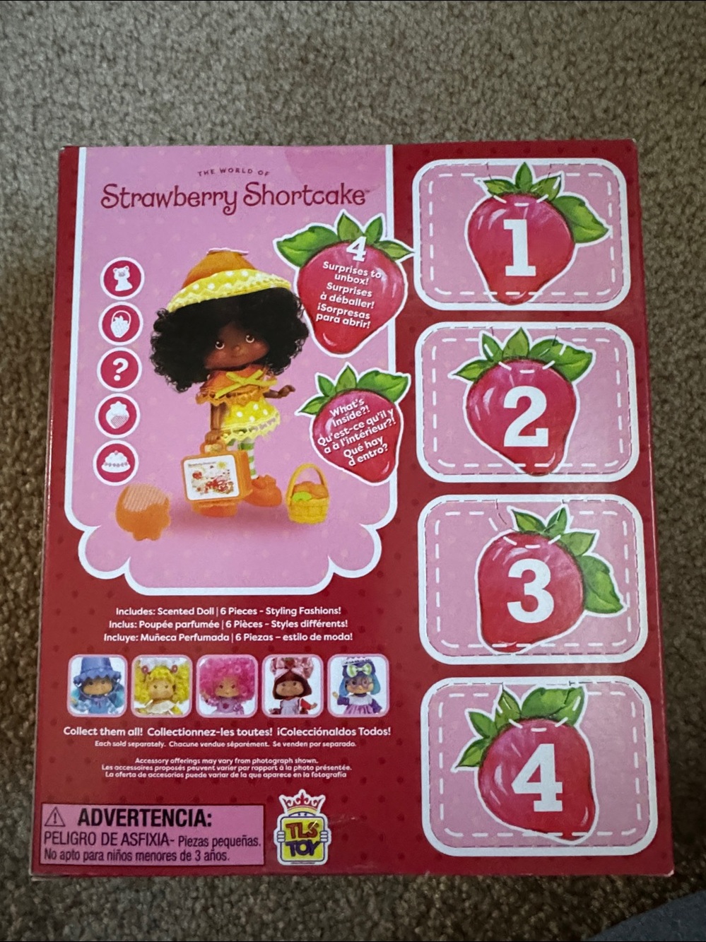 Strawberry Shortcake set of 4 dolls - Picture 5 of 9